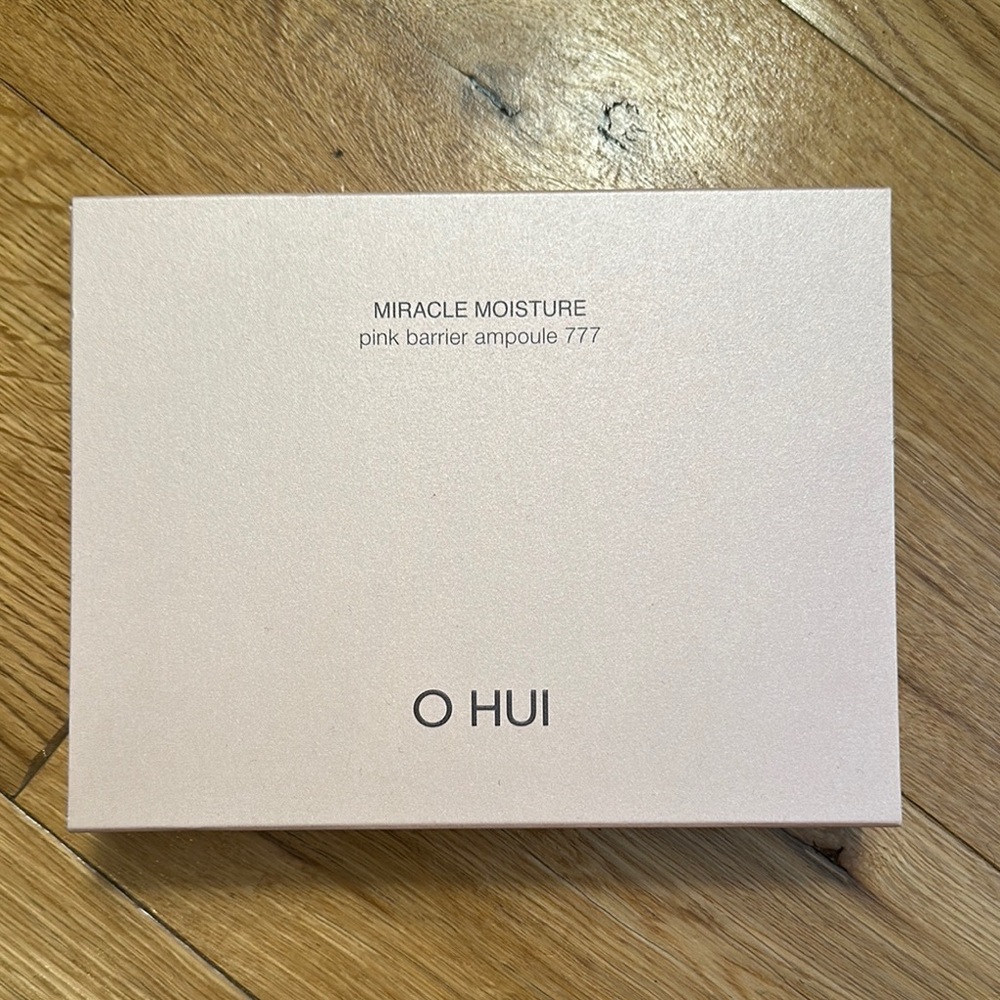 NEW O HUI Miracle Moisture Pink Barrier Ampoule 777